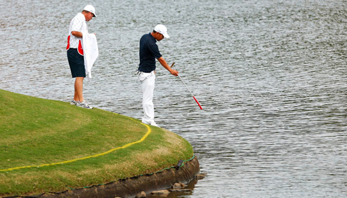 Các điểm thay đổi của bẫy nước trong luật golf mới
