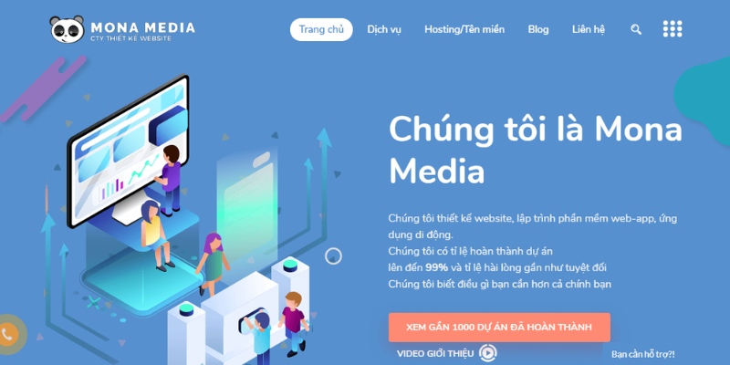 Mona Media - Công ty thiết kế App hàng đầu trong nước