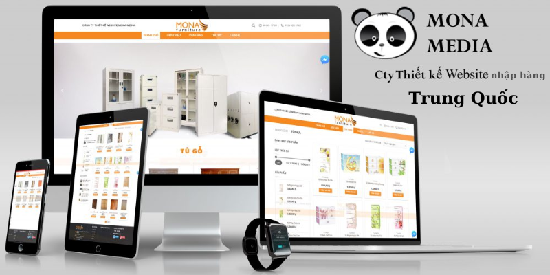 Mona Media - Công ty thiết kế Website nhập hàng Trung Quốc uy tín