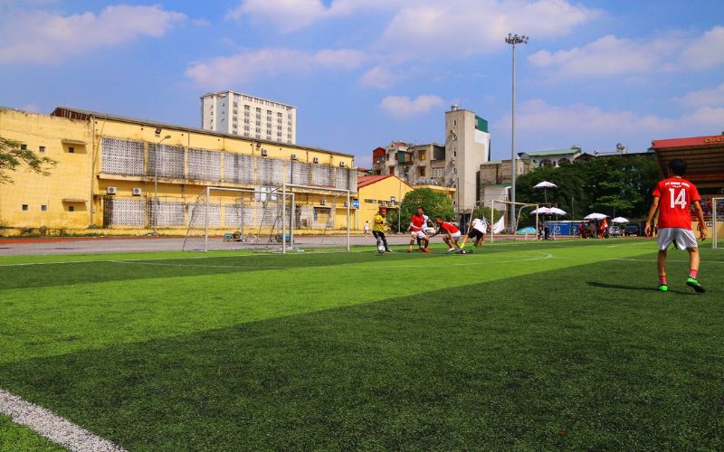 sân bóng đá Học viện An Ninh Nhân Dân