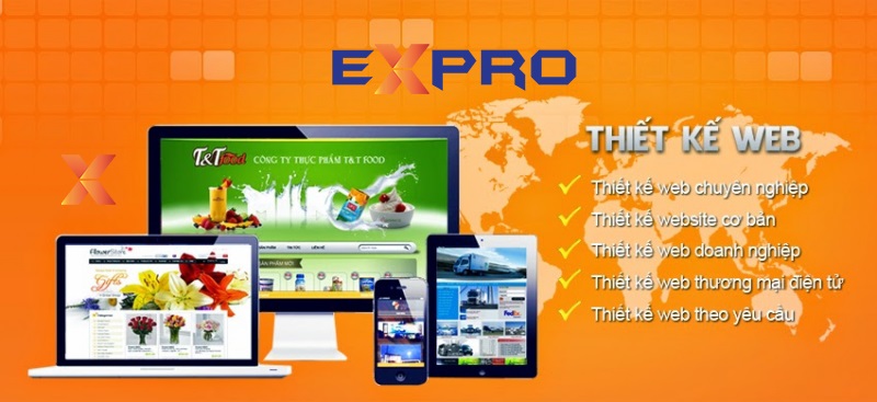 Công ty thiết kế website Expro Việt Nam