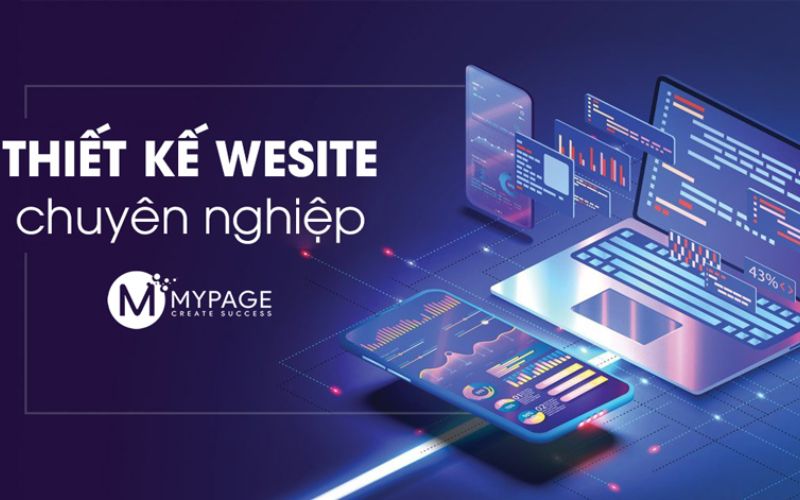 Dịch vụ thiết kế website Mypage