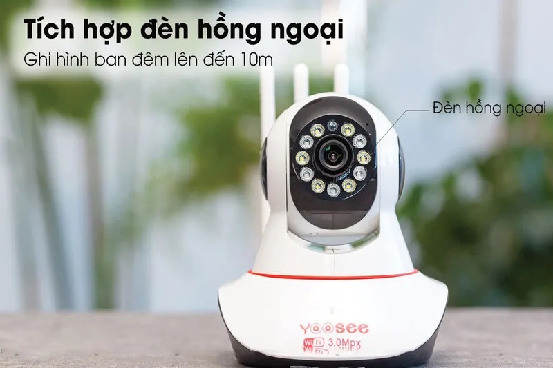 Camera Yoosee 3 Râu 360 độ