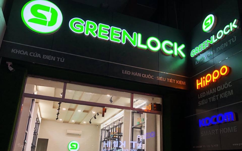 cửa hàng khóa điện tử GREENLOCK