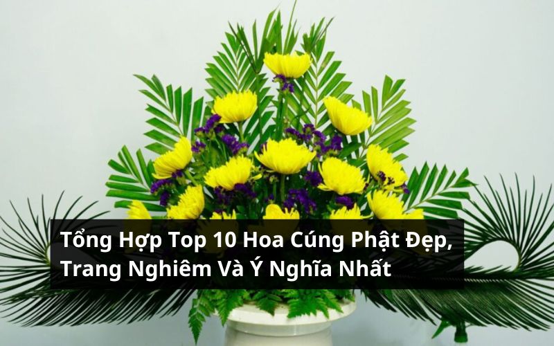 hoa cúng phật