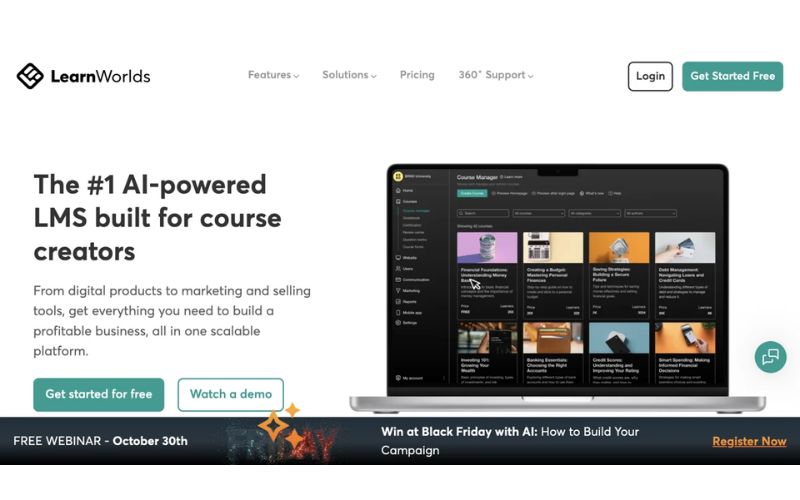 website LearnWorlds