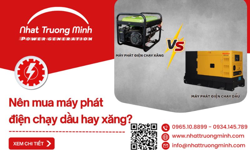 đơn vị chuyên cung cấp máy phát điện Nhật Trường Minh