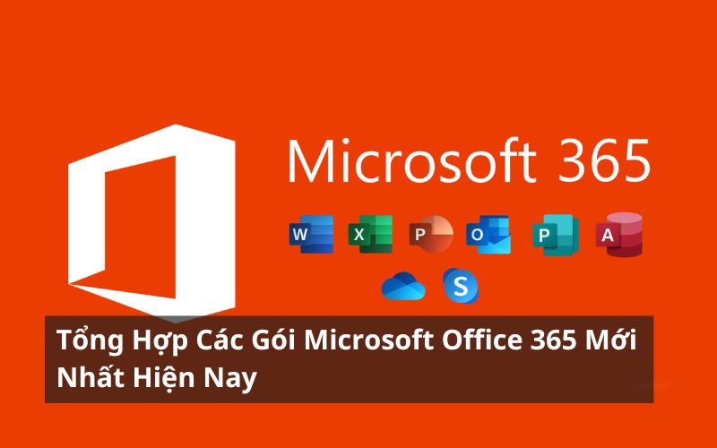 tổng hợp các gói microsoft office 365