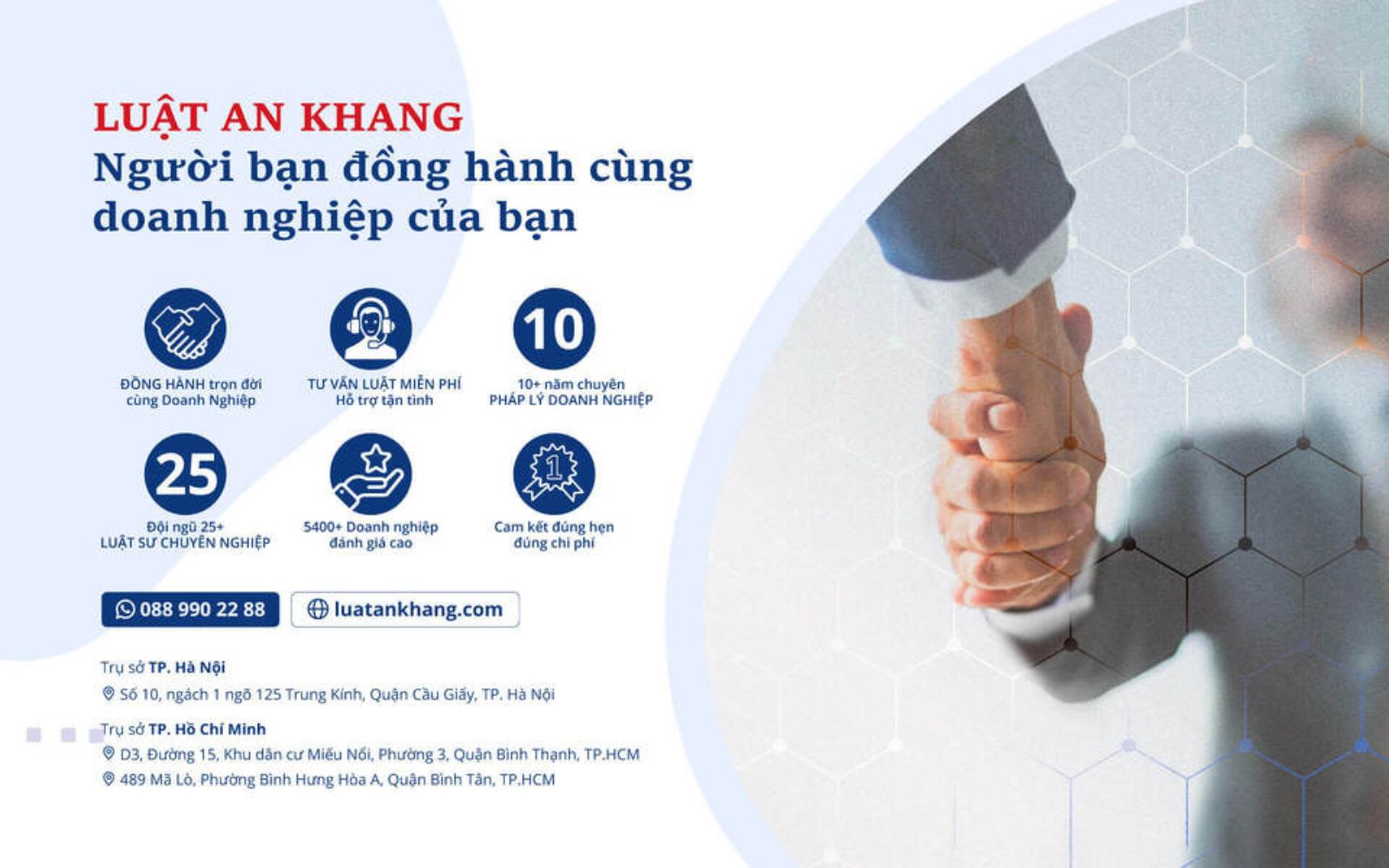 Công ty Luật An Khang – Bạn đồng hành cho mọi doanh nghiệp