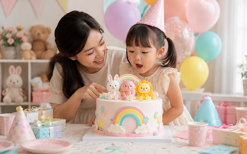 bánh cho bé 1 đến 5 tuổi