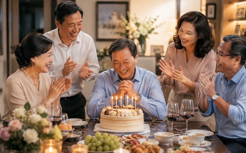Chọn bánh sinh nhật cho người trung niên từ 41 – 60 tuổi