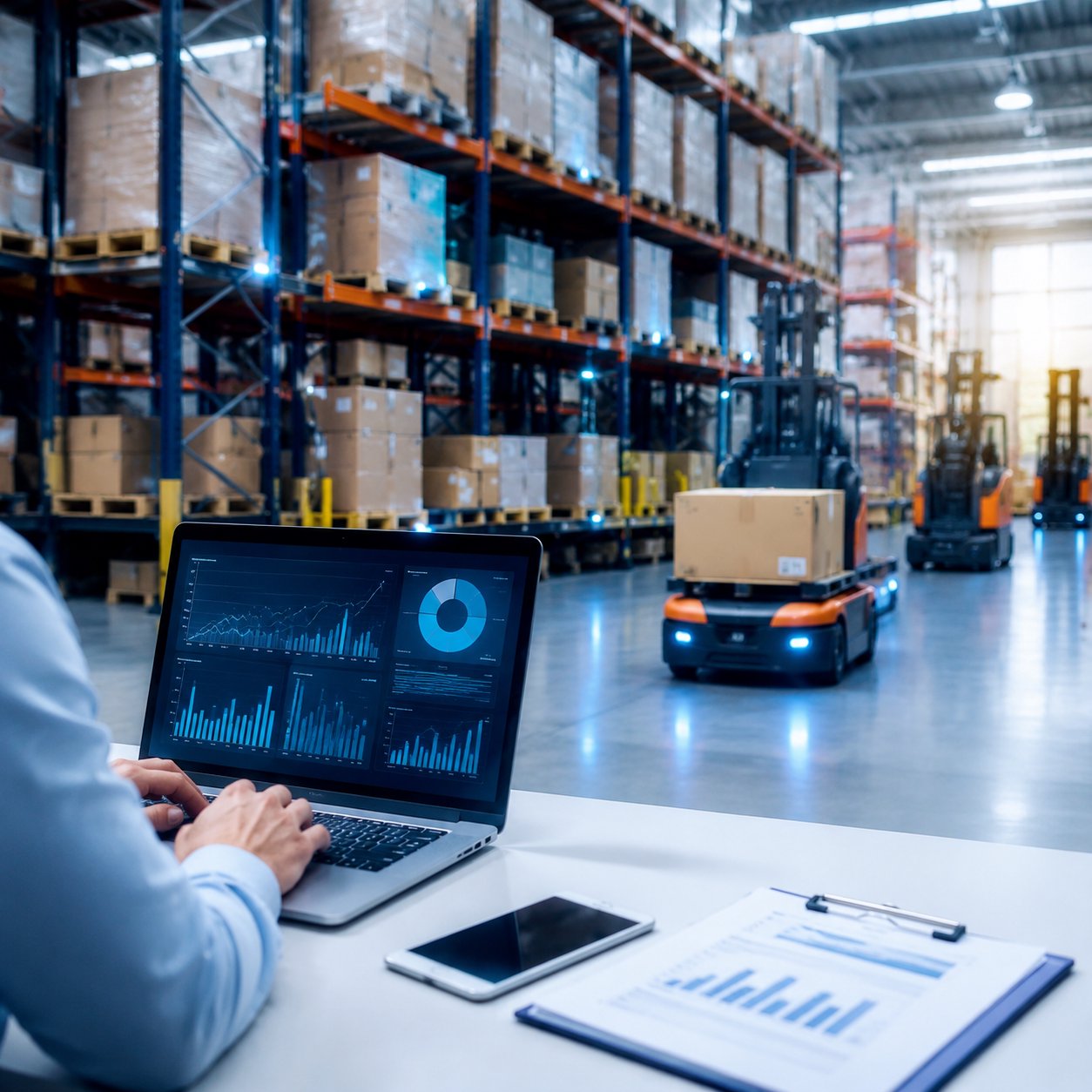 Tích hợp AI vào quản lý kho và logistics nhà máy